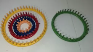 Juego de tejido de telar arco iris 5 anillos por favor lee - Imagen 1 de 4