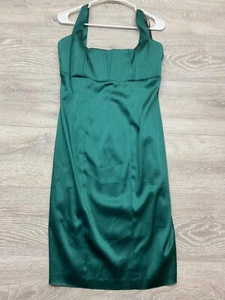 Calvin Klein Cocktail Evening Dress Evergreen Size 8 New with tags - Picture 1 of 10