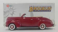 Brooklin 1/43 Scale BRK159 - 1939 Mercury 2-Dr Conv Coupe Garnet Maroon