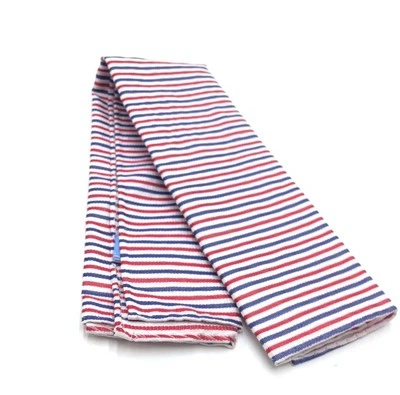 Pañuelo clásico cuadrado de bolsillo a rayas azul blanco condesa Mara $115 para hombre Foto 1 de 3