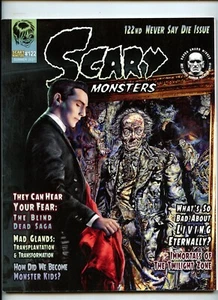 SCARY MONSTERS MAGAZINE #122 SUMMER 2021 TWILIGHT ZONE MAD GLANDS MONSTER KIDS - Picture 1 of 2