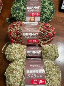 Bernat yarn - SOFT BOUCLE' - quicker and thicker - 163g  5.75oz  131m  144yd - Picture 1 of 24
