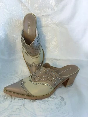 Kathy Van Zeeland Mules/Botas Tachonadas Western Talla 9 Foto 1 de 4
