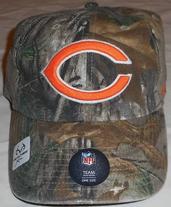 CHICAGO BEARS REALTREE `47 MARKE HERREN MÜTZE KAPPE EINGRÖSSE CAMO NFL TEAM KOPFBEKLEIDUNG - Bild 1 von 3