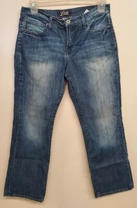 Pantalones de mezclilla azul entrepierna corta Gene Montesano de Lucky Brand para mujer talla 10/30  - Imagen 1 de 6