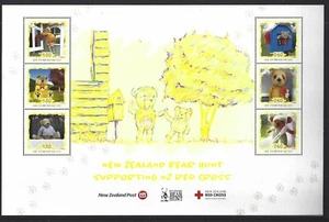 Neuseeland 2020 Teddybär Jagd P-Sheet, Nicht Gefaßt Postfrisch, MNH - Picture 1 of 1