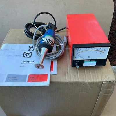 Instrumento de medición indicador de vacío LEYBOLD Thermovac TM210 sin probar Foto 1 de 4