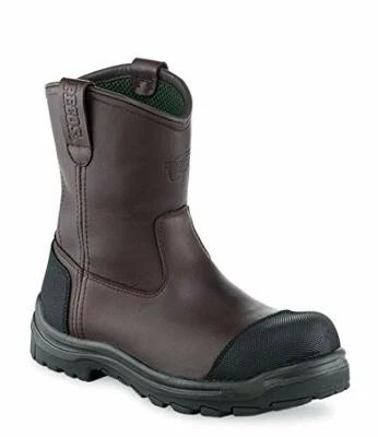 Red Wing Boots 3278 Mens 9 Inch Brown Waterproof Rigger Safety Boot Metal Free - Image 1 of 2