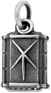 J51 CTR Dije Plata Esterlina Templo Nauvoo Piedra Estelar Un Momento en el Tiempo - Imagen 1 de 4