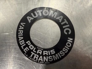 POLARIS AUTOMATIC VARIABLE TRANSMISSION DECAL 7074782 t364 - Picture 1 of 2