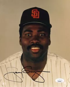 Tony Gwynn autographed signed auto San Diego Padres vintage 1980s 8x10 photo JSA - Picture 1 of 1