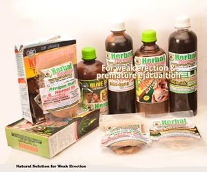 LAST LONGER IN BED 10X STRONGER ERECTION- African Manpower Herb for MEN - Picture 1 of 11