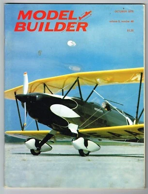 MODEL BUILDER Magazine October 1975 V5 #46 1912 Blackburn Monoplane: Peanut - Image 1 of 3