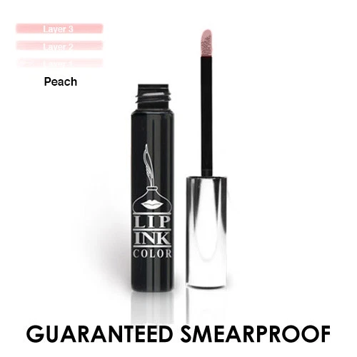 LIP INK® 100% Smearproof Organic Liquid Lipstick -  Peach vegan lip color - Image 1 of 1