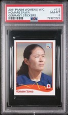 2011 Panini Women's World Cup Sticker Homare Sawa Japan PSA 8