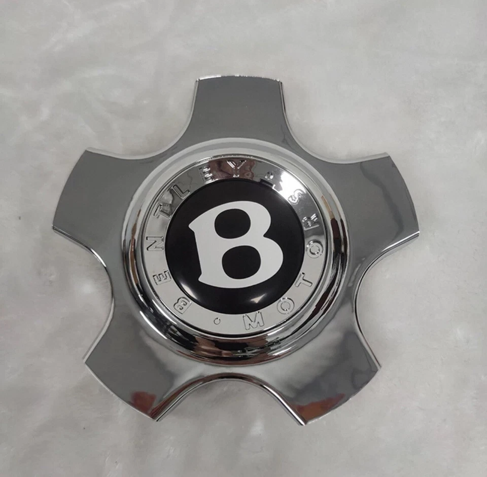 Tapa central de rueda Bentley Continental GTC GT 2006-11 cromada OEM 3W0601165 Foto 1 de 1