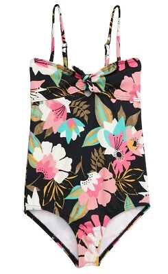 Traje de baño de una pieza Billabong E3129 Night Bloom para niña, talla 10 - azul Foto 1 de 3