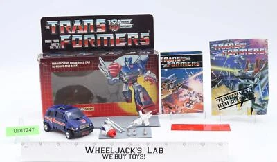 Skids 100% Complete W/ Box 1985 Vintage Hasbro Action Figure G1 Transformers - Image 1 of 4