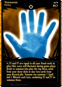 Yunume - Base Set - Tempest of the Gods CCG - Bild 1 von 6