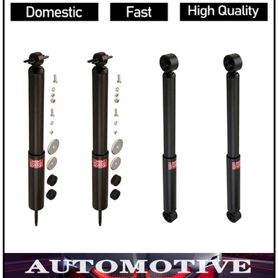 Juego de 4 piezas de amortiguadores delanteros y traseros KYB para Jeep Grand Cherokee 1999-2004 Foto 1 de 4