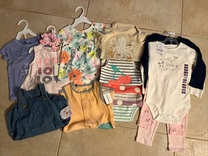 BIG LOT of Baby/ Toddler Girls Clothes NWT 20 Pieces Sizes 24 Months And 2T - Picture 1 of 11