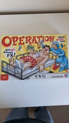 Operation Silly Skill Board Game by Hasbro 2013 complete - Image 1 of 4