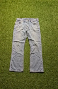  Levi's 527 Herrenjeans Größe 36 x 30 schmal Bootcut Denim Baumwolle Reb Tab Träger - Bild 1 von 15