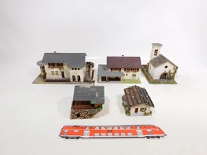 5x Faller H0 1:87 Modell teilweise Holz: 219 242 Kapelle 257 294 296 #EF407-3 - Picture 1 of 5