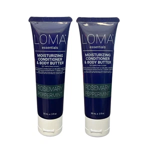 Loma Feuchtigkeitsspendende Haarspülung & Körperbutter Lotion 3 oz (2er Set) - NEU - Bild 1 von 6