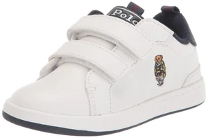 Zapatilla deportiva POLO RALPH LAUREN HERITAGECOURTBEAREZ WH/NY/TGGL 6 niños pequeños - Imagen 1 de 1