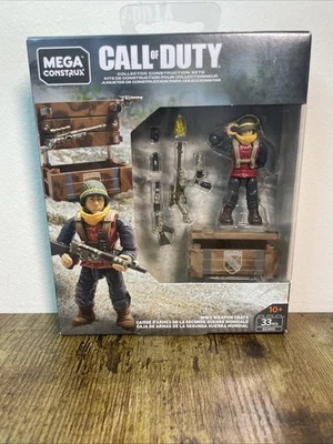 Mega Construx CALL OF DUTY WWII Caja de Armas Coleccionista Juego de Construcción Foto 1 de 4