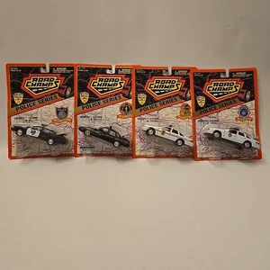 4 Stück 1996/97 Road Champs Police Serie 1/43 Diecast Autos - Bild 1 von 8