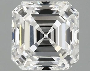 IGI Certified Lab Grown CVD DIAMOND ASSCHER Cut 1.06 Ct D Color VVS1 Clarity - Picture 1 of 10