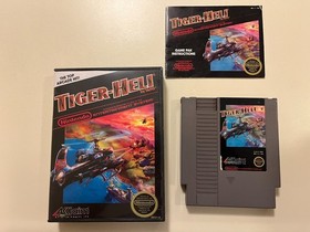 Tiger-Heli + manual + estuche (NES, 1987)