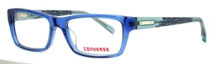 CONVERSE K013 Blue Boys Kids Rectangle Full Rim Eyeglasses 50-16-135 B:31 - Picture 1 of 15