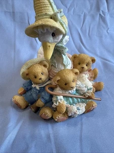 Enesco 5" Cherished Teddies Mother Goose & Friends Porcelain Figure - Picture 1 of 5