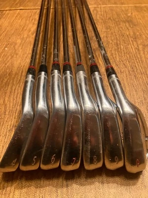 Conjunto de ferro Ben Hogan PTx PRO, eixo de aço flexível rígido padrão.  - Imagem 1 de 4