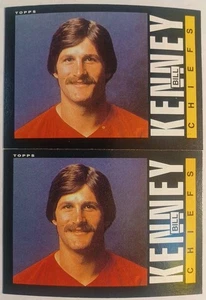 1985 TOPPS #276 KANSAS CITY CHIEFS BILL KENNEY [2] NM/MT 06180 - Picture 1 of 5