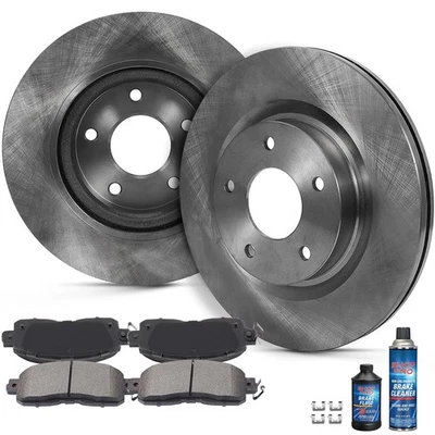 Front Brake Pads And Rotors Vented For 2013-2017 For Nissan Altima 2.5L Foto 1 de 4