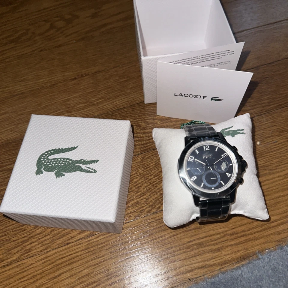 Совершенно новые мужские часы Lacoste 2011124 синий Topspin - Изображение 1 из 1