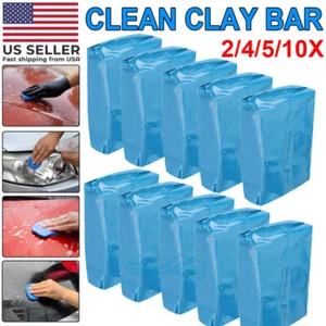 2-10 PACK Clay Bar Detailing Auto Car Clean Wash Cleaner Sludge Mud Remove Magic - Picture 1 of 19
