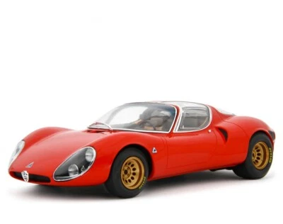 LAUDORACING-MODELS 1:18 Alfa Romeo 33 Coupè Stradale 1° Prot Autodelta LM153A1 - Immagine 1 di 4