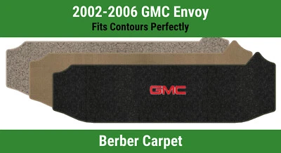Lloyd Berber Small Cargo Carpet Mat for 2002-2006 GMC Envoy w/Red GMC 1 Logo - Image 1 of 4