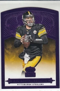 BEN ROETHLISBERGER 2015 Panini Crown Royale Purple #32 4/10 Steelers - Picture 1 of 2