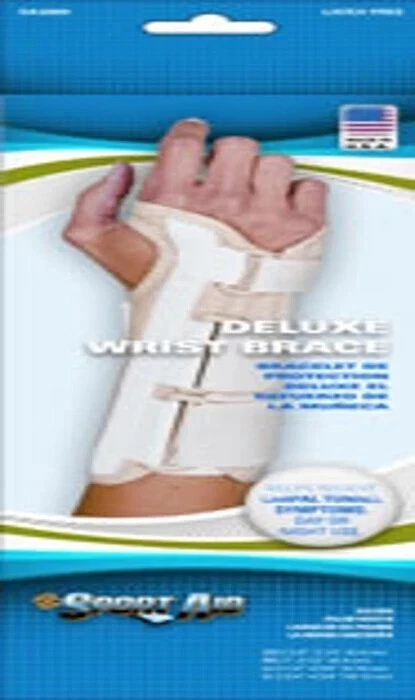 Muñequera SM Scott Deluxe beige X-grande izquierda Foto 1 de 1