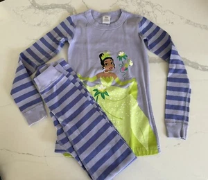 Princess and the Frog Hanna Andersson Pajama Set Size 8 - Picture 1 of 6