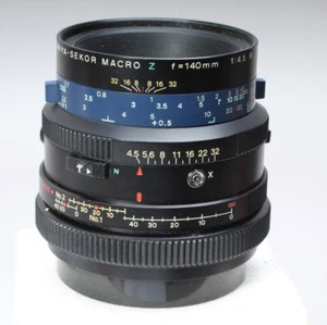 MAMIYA-SEKOR Z 140MM F/4.5 W MACRO LENS W CAPS FOR RZ67 - Picture 1 of 7