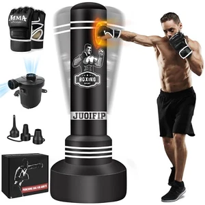 Freestanding Punching Bag for Adults, 70'' Boxing Bag with Stand Kicking Bag Hea - Picture 1 of 6