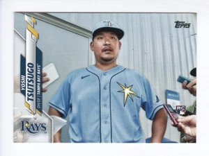 2020 Topps Updates Series #U-65 TOSHI TSUTSUGO RC Rays SP IMAGE VARIATION ROOKIE - Imagen 1 de 3