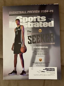 Sports Illustrated, Nov 2024 - VICTOR WEMBANYAMA: The Seeker, Basketball Preview - Picture 1 of 2